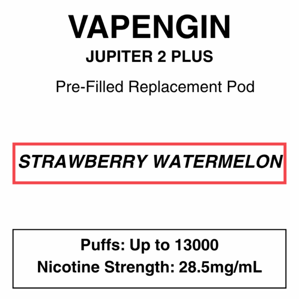 Vapengin - Jupiter 2 Plus - Replacement Pod - 13000 Puffs - 28.5mg/ml Nicotine - Image 7