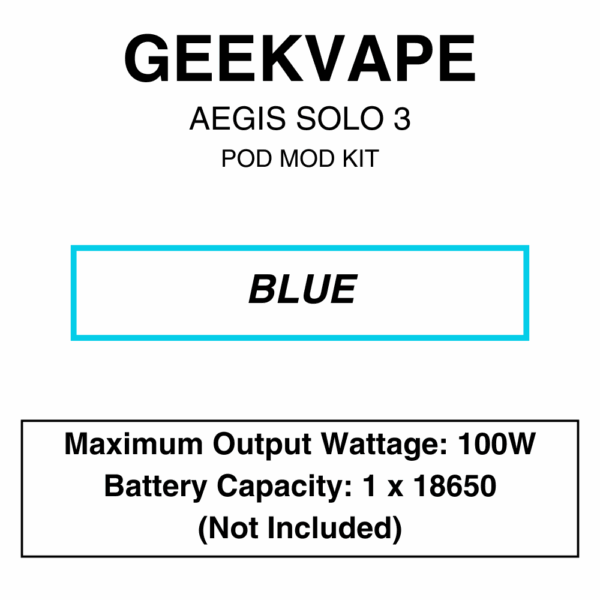 Geekvape - Aegis Solo III - Kit - 100W - Image 10
