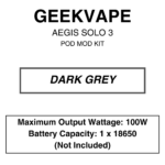 Geekvape - Aegis Solo III - Kit - 100W - Image 9