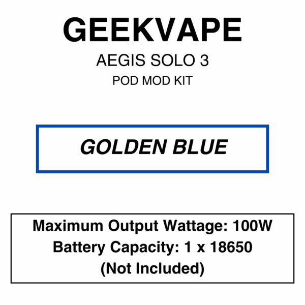 Geekvape - Aegis Solo III - Kit - 100W - Image 8