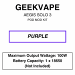 Geekvape - Aegis Solo III - Kit - 100W - Image 6