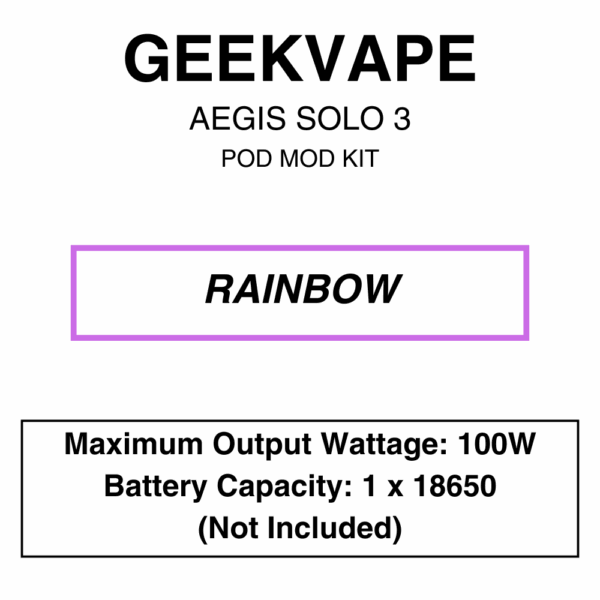 Geekvape - Aegis Solo III - Kit - 100W - Image 5