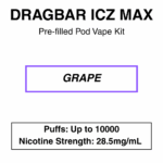 Zoovoo - Dragbar Icz Max - Vape Kit - 10000 Puffs - Image 12