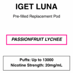 IGET - Luna KP 13000 - Replacement Pod - up to 13000 Puffs - Image 31