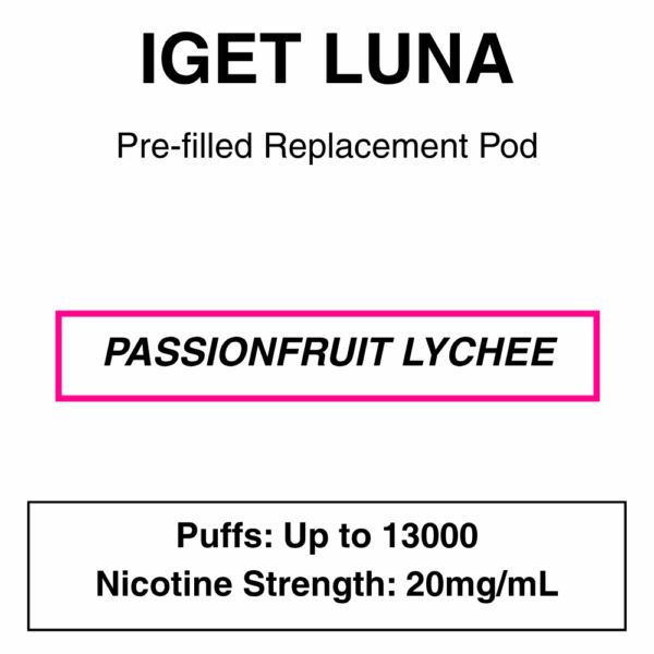 IGET - Luna KP 13000 - Replacement Pod - up to 13000 Puffs - Image 31