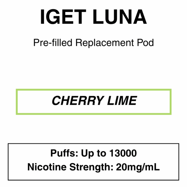 IGET - Luna KP 13000 - Replacement Pod - up to 13000 Puffs - Image 23