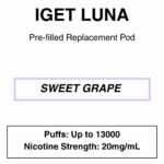 IGET - Luna KP 13000 - Replacement Pod - up to 13000 Puffs - Image 28