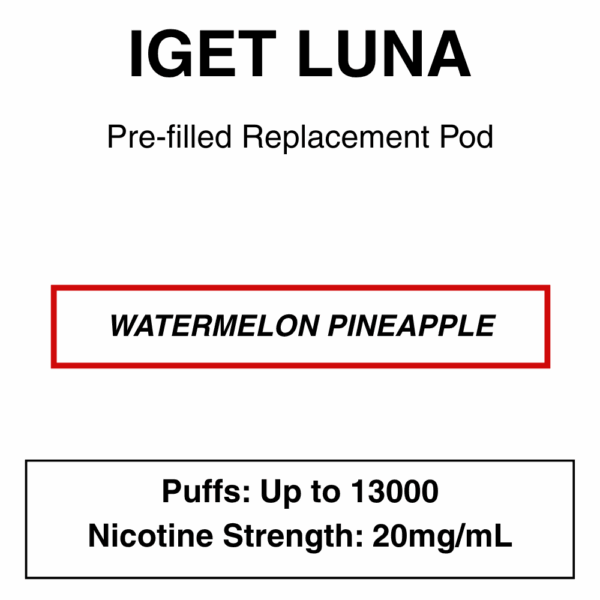 IGET - Luna KP 13000 - Replacement Pod - up to 13000 Puffs - Image 30
