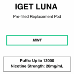 IGET - Luna KP 13000 - Replacement Pod - up to 13000 Puffs - Image 36