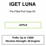IGET - Luna KP 13000 - Rechargeable Vape Kit - up to 13000 Puffs - Image 2