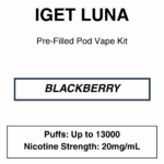 IGET - Luna KP 13000 - Rechargeable Vape Kit - up to 13000 Puffs - Image 23