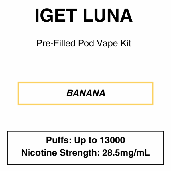 IGET - Luna KP 13000 - Rechargeable Vape Kit - up to 13000 Puffs - Image 21