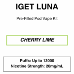 IGET - Luna KP 13000 - Rechargeable Vape Kit - up to 13000 Puffs - Image 24