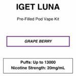 IGET - Luna KP 13000 - Rechargeable Vape Kit - up to 13000 Puffs - Image 22
