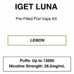 IGET - Luna KP 13000 - Rechargeable Vape Kit - up to 13000 Puffs - Image 15