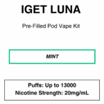 IGET - Luna KP 13000 - Rechargeable Vape Kit - up to 13000 Puffs - Image 26
