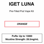 IGET - Luna KP 13000 - Rechargeable Vape Kit - up to 13000 Puffs - Image 13