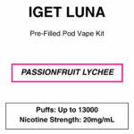 IGET - Luna KP 13000 - Rechargeable Vape Kit - up to 13000 Puffs - Image 27
