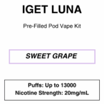 IGET - Luna KP 13000 - Rechargeable Vape Kit - up to 13000 Puffs - Image 29