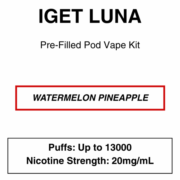 IGET - Luna KP 13000 - Rechargeable Vape Kit - up to 13000 Puffs - Image 31