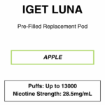 IGET - Luna KP 13000 - Replacement Pod - up to 13000 Puffs - Image 2