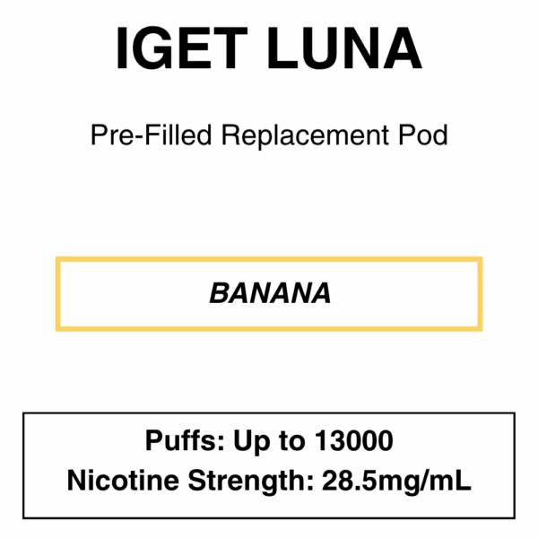 IGET - Luna KP 13000 - Replacement Pod - up to 13000 Puffs - Image 21