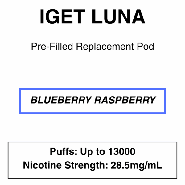 IGET - Luna KP 13000 - Replacement Pod - up to 13000 Puffs - Image 19