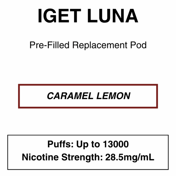 IGET - Luna KP 13000 - Replacement Pod - up to 13000 Puffs - Image 18