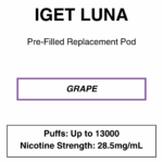 IGET - Luna KP 13000 - Replacement Pod - up to 13000 Puffs - Image 16