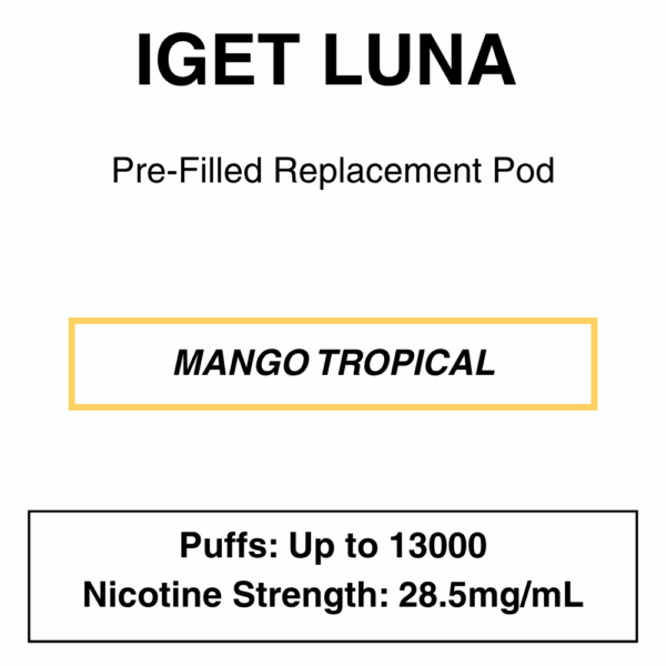 IGET - Luna KP 13000 - Replacement Pod - up to 13000 Puffs - Image 14