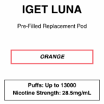 IGET - Luna KP 13000 - Replacement Pod - up to 13000 Puffs - Image 13