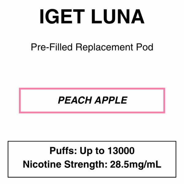 IGET - Luna KP 13000 - Replacement Pod - up to 13000 Puffs - Image 12