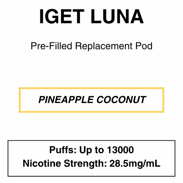 IGET - Luna KP 13000 - Replacement Pod - up to 13000 Puffs - Image 10