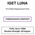 IGET - Luna KP 13000 - Replacement Pod - up to 13000 Puffs - Image 8