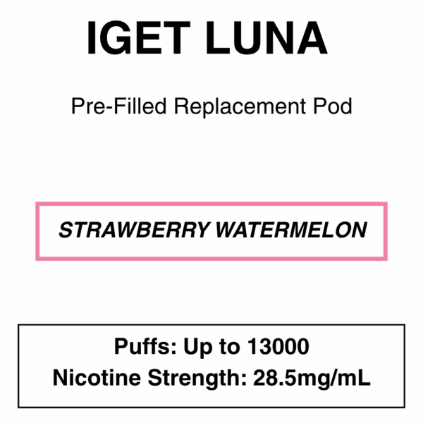 IGET - Luna KP 13000 - Replacement Pod - up to 13000 Puffs - Image 5