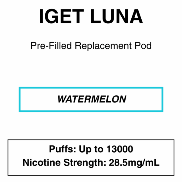 IGET - Luna KP 13000 - Replacement Pod - up to 13000 Puffs - Image 3