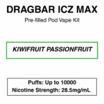 Zoovoo - Dragbar Icz Max - Vape Kit - 10000 Puffs - Image 9