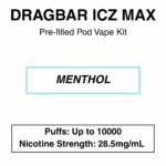 Zoovoo - Dragbar Icz Max - Vape Kit - 10000 Puffs - Image 8