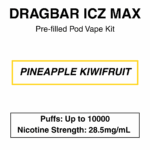 Zoovoo - Dragbar Icz Max - Vape Kit - 10000 Puffs - Image 6