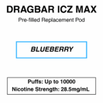 Zoovoo - Dragbar Icz Max - Replacement Pod - 10000 Puffs - Image 13