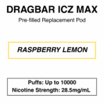Zoovoo - Dragbar Icz Max - Replacement Pod - 10000 Puffs - Image 6