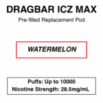 Zoovoo - Dragbar Icz Max - Replacement Pod - 10000 Puffs - Image 4