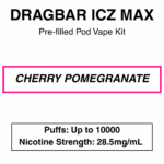 Zoovoo - Dragbar Icz Max - Vape Kit - 10000 Puffs - Image 2