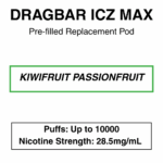 Zoovoo - Dragbar Icz Max - Replacement Pod - 10000 Puffs - Image 9
