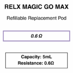 RELX - MagicGo Max - Refillable Pod -5mL - Image 2