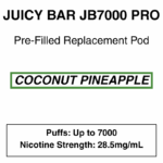 Juicy Bar - Closed Pod Vape - Replacement Pod - 28.5mg/ml Nicotine - 7000 Puffs - Image 21