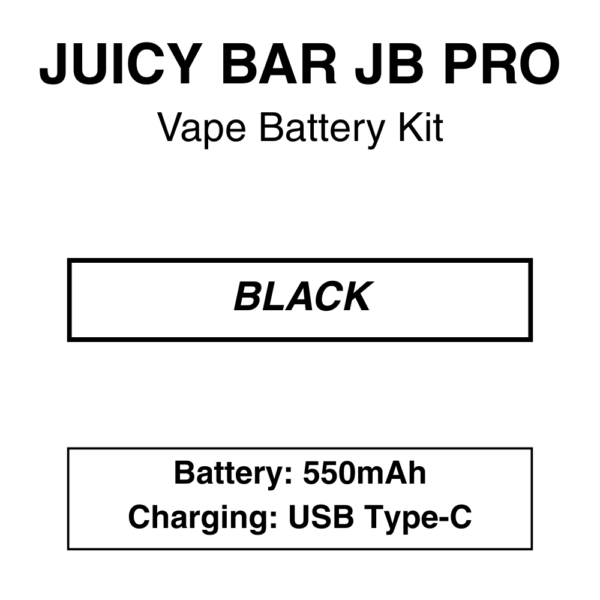 Juicy Bar pro JB7000 - 7000 Puffs - 550mAh - Type-C Battery - Image 2