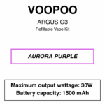 Voopoo - Argus G3 - Pod Starter Kit - Image 7