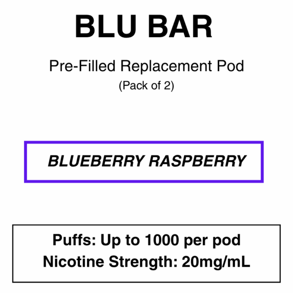 Blu Bar - Replacement Pod - Pack of 2 - Image 3