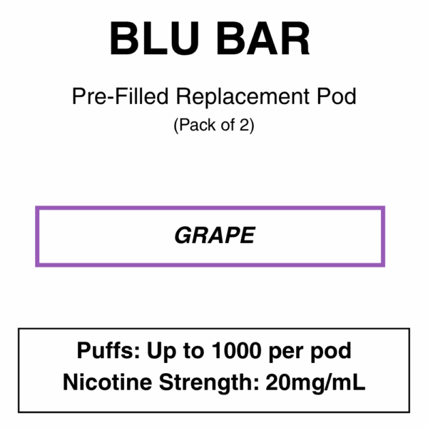 Blu Bar - Replacement Pod - Pack of 2 - Image 4